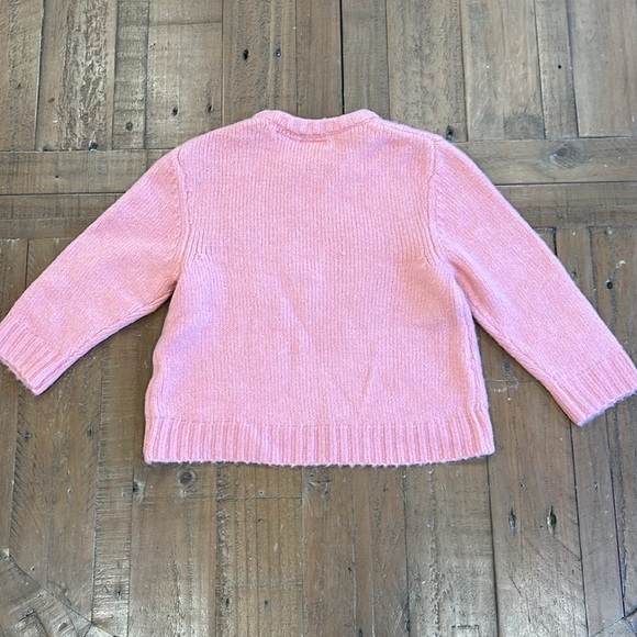 Zara pink knit boxy sweater - Picture 4 of 5
